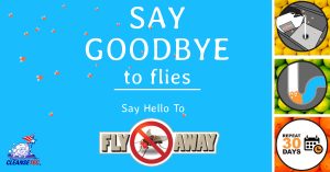 Say goodbye to fruit flies. Say Hello to Fly Away.